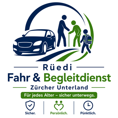 Rüedi Fahr- & Begleitdienst Logo